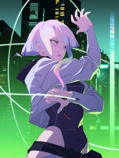 Cyberpunk: Edgerunners Lucy PFP - Cyberpunk Anime PFP for IG