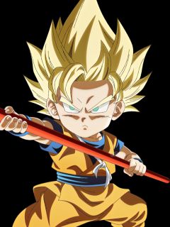 Goku (Mini) (Super Saiyan 2)